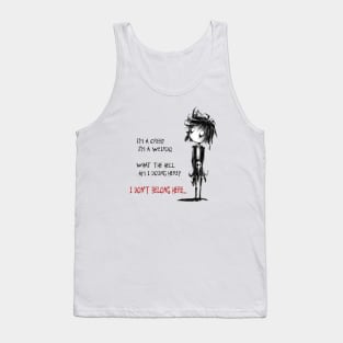 I'm Weirdo (Radiohead) Tank Top